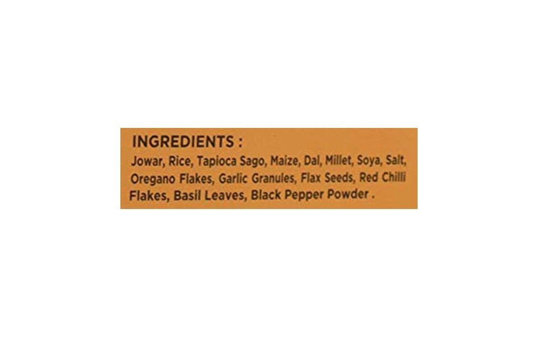 Pushtikar 8-Nutrients Wheat-Free Atta, Organic, Basil Garlic flavour   Pack  1 kilogram